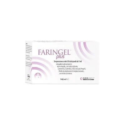 Faringel plus 20 Stick Packung 7 ml