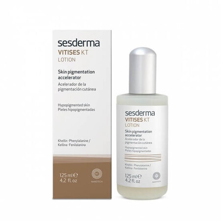 Lotiune pentru accelerarea pigmentarii pielii Vitises KT, 100 ml, Sesderma