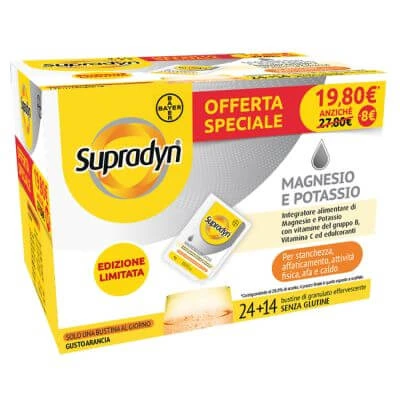 Supradyn Magnesium Kalium limitierte Auflage 14 + 24 Beutel