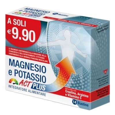 Magnesium und Kalium act plus 14 Beutel