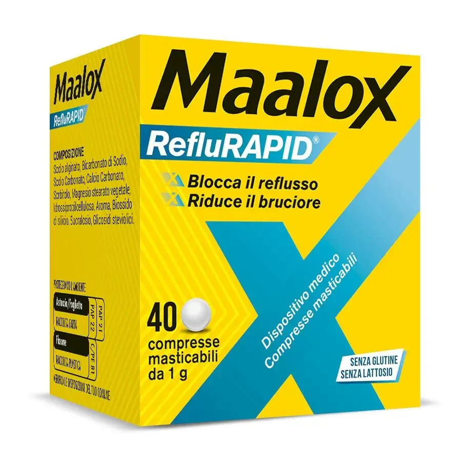 Maalox reflurapid 40 Kautabletten
