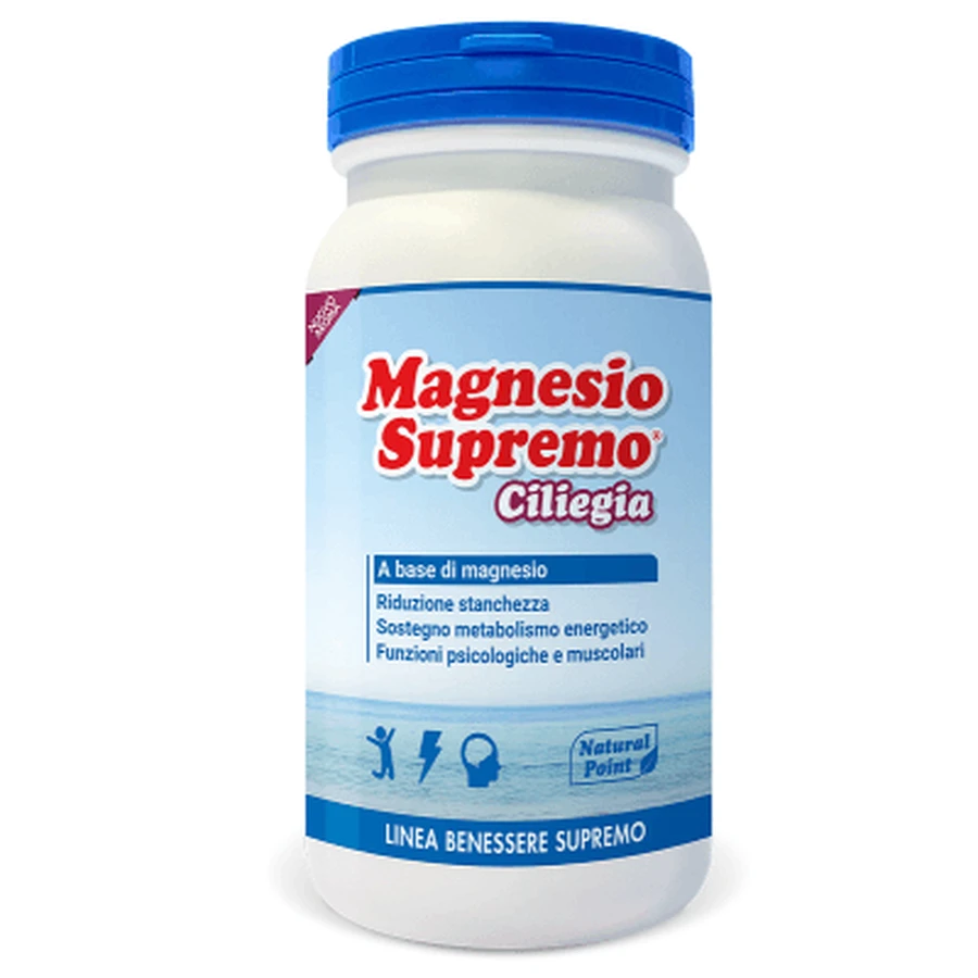 Magnesium Supreme Kirsche Pulver 150 g