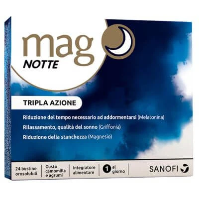 Mag night 24 orosoluble Sachets