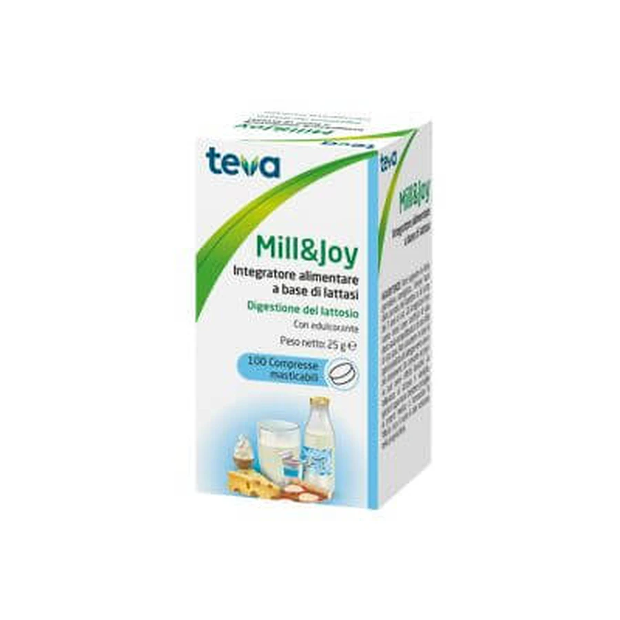 Mill&joy teva 100 comprimate masticabile