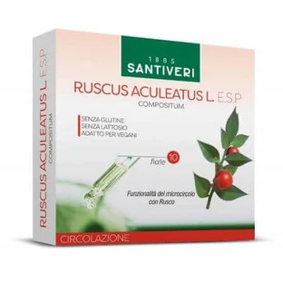 Ruscus aculeatus esp 10 vials 10 ml