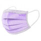 Medizinische Maske Typ IIR Violett 3lagig, 50 St&#252;ck, SERIX