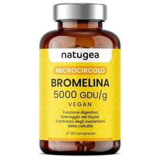 Natugea bromelaina 5000 5000 gdu/g 120 tabletek