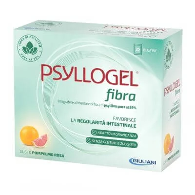 Psyllogel rosa Grapefruit Faser 20 Beutel