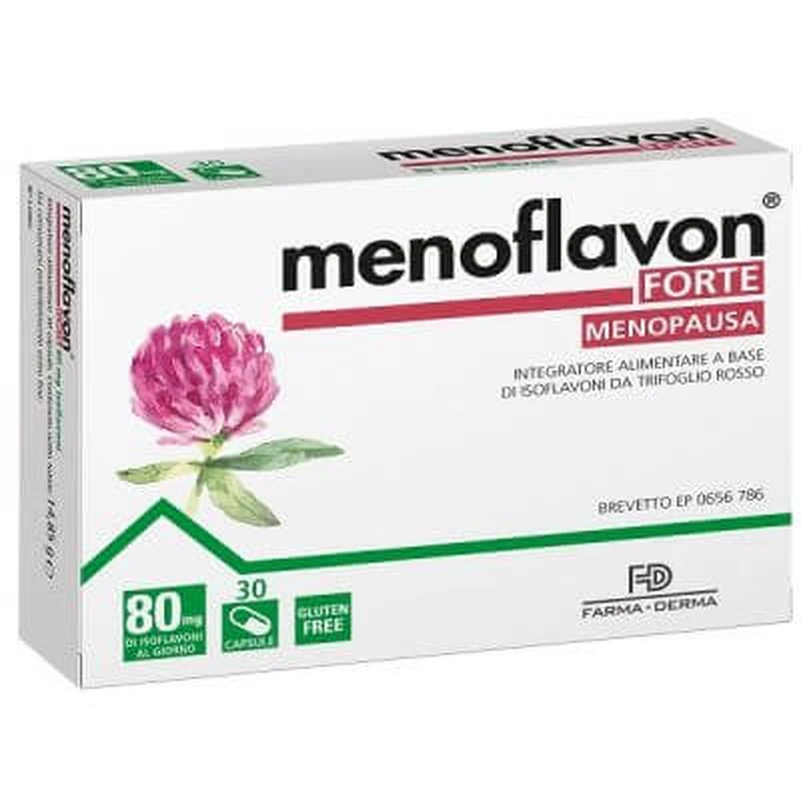 Menoflavon forte 30 kapsułek: ceny i cechy
