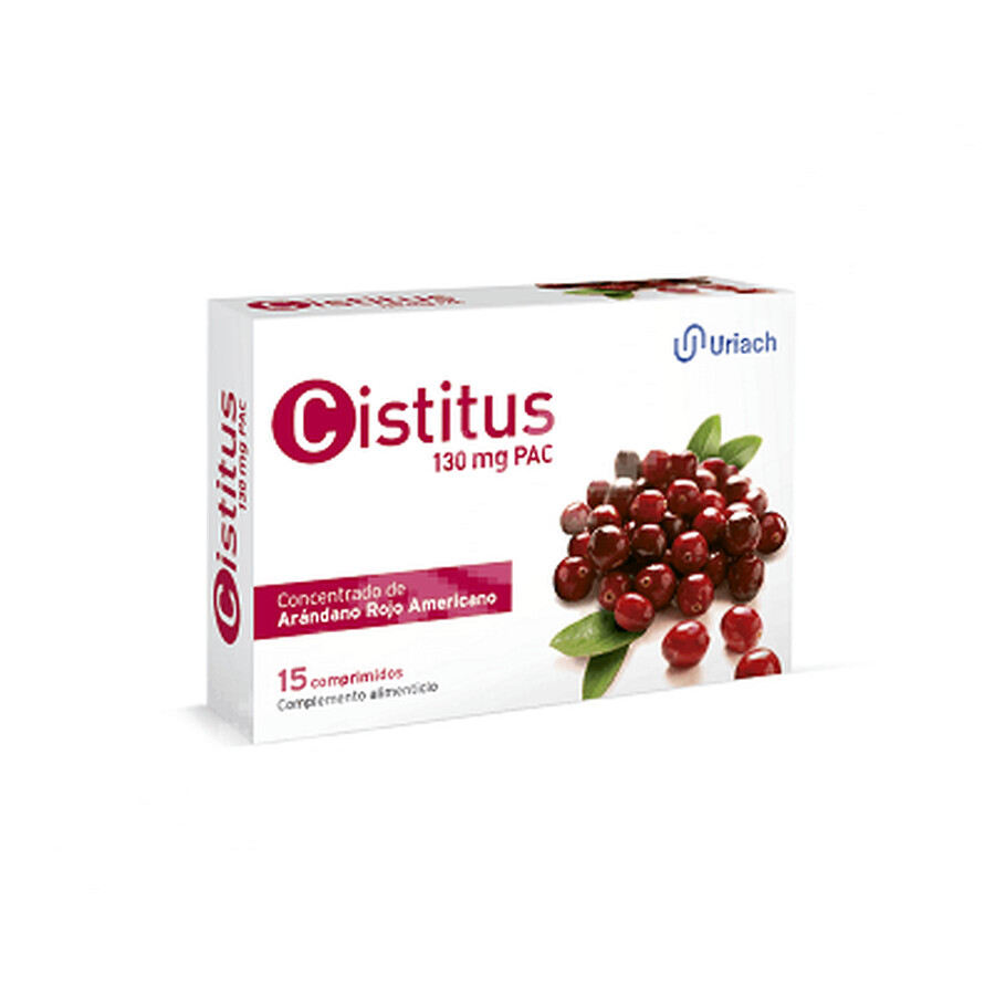 Cistitus 130 mg, 15 comprimate filmate, Uriach