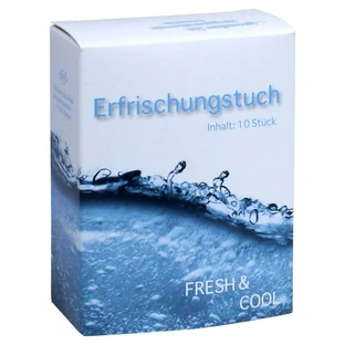 Salvietta rinfrescante Cool Fresh 10 pz.