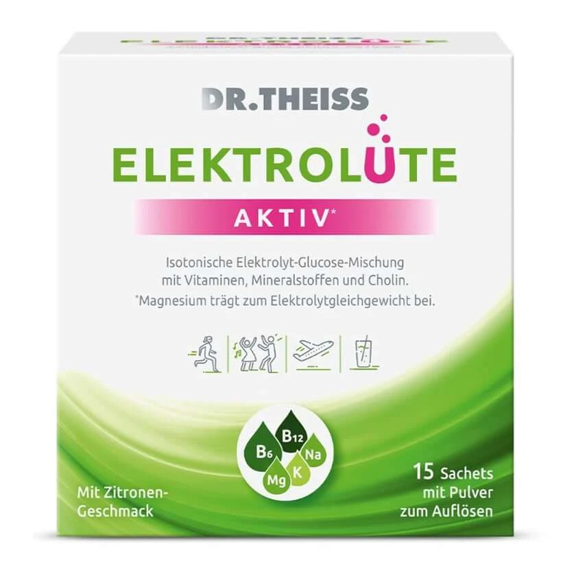 Dr.theiss Elektrolüte Aktiv Pulver Sachets 15 St