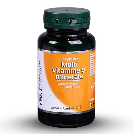 Multivitamine si minerale, 60 cpasule, Dvr Pharm