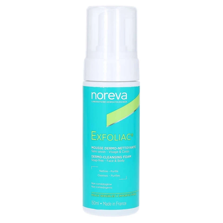 Noreva Exfoliac Spumă de curățare 150 ml