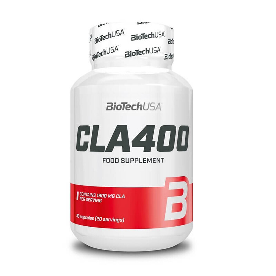 CLA 400mg, 80 Kapseln, BioTech USA