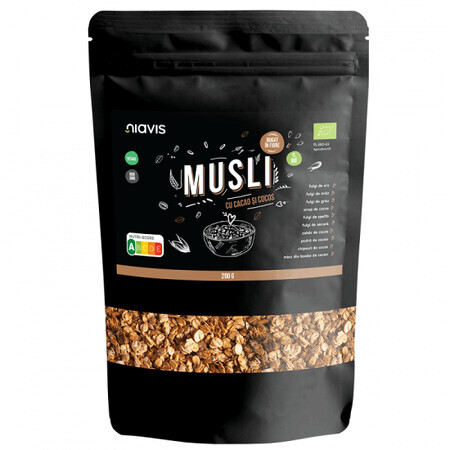 Musli Eco cu cacao si cocos, 200g, Niavis