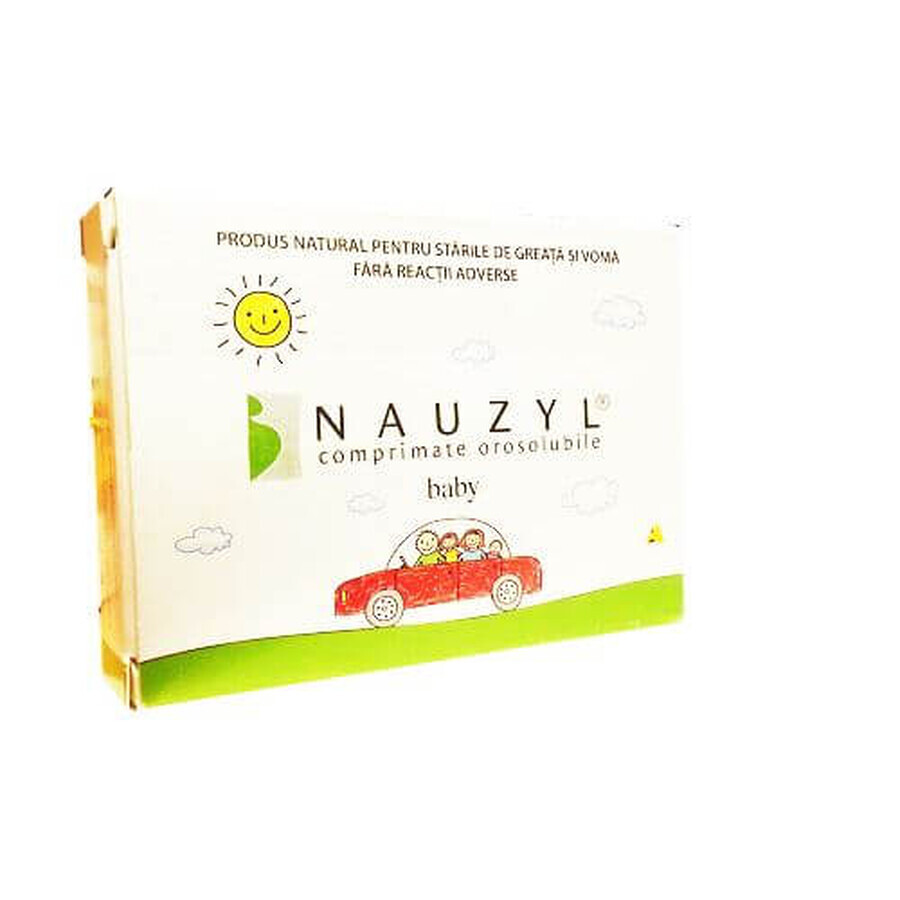 Nauzyl baby pentru greata si voma, 10 comprimate, Solartium