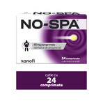 No-Spa 40 mg, 24 tablets, Sanofi