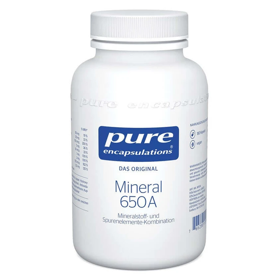 Încapsulări pure Mineral 650A 180 St