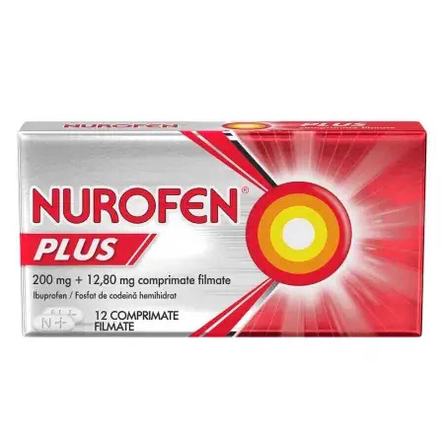 Nurofen Plus, 12 Tabletten, Reckitt Benckiser Healthcare