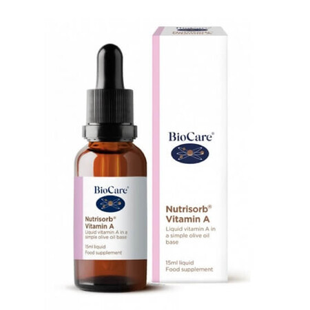 Nutrisorb Vitamin A, 15 ml, BioCare