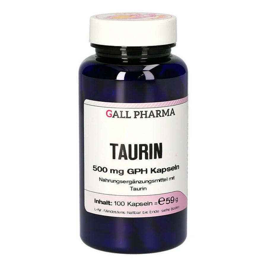 L-taurine 500 mg capsules 100 pcs