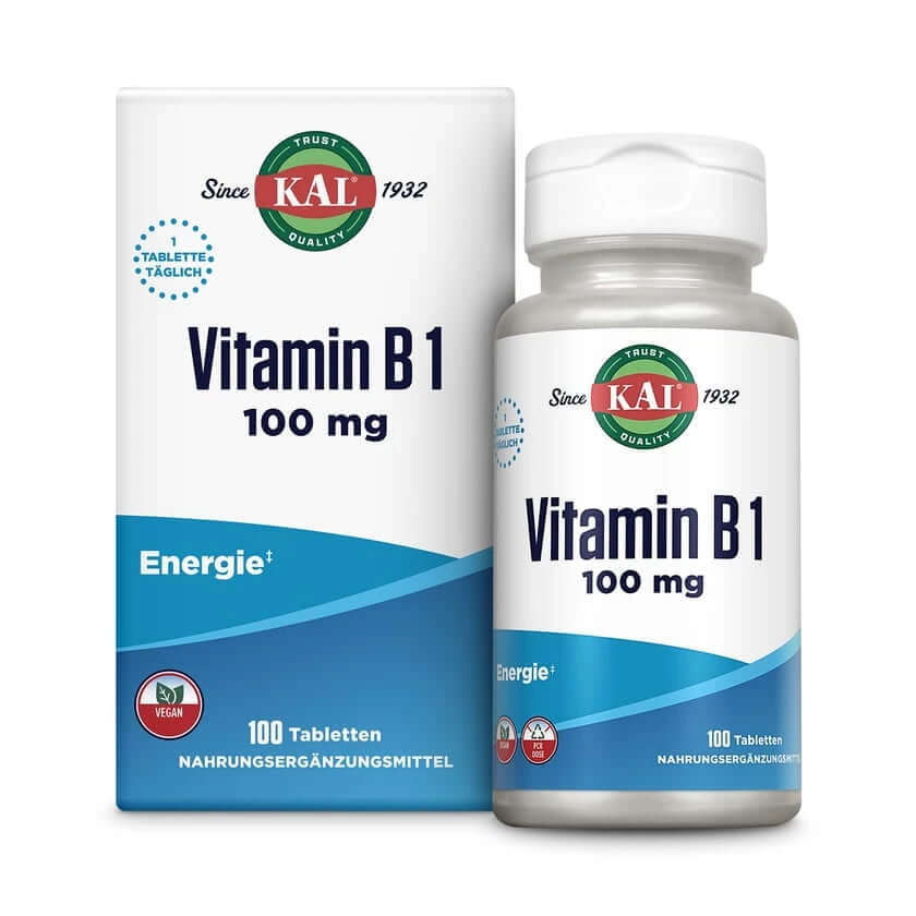KAL Vitamin B1 Thiamin 100 mg 100 St