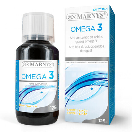 Omega 3 Lichid, 125 ml, Marnys