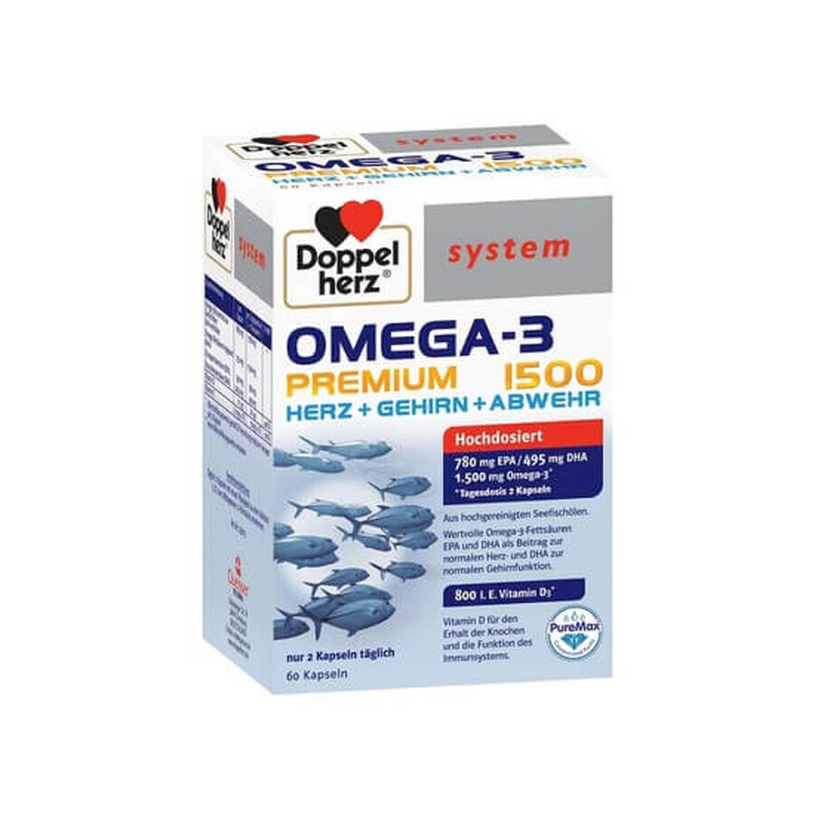 Omega 3 Premium 1500, 60 capsule, Doppelherz Bewertungen