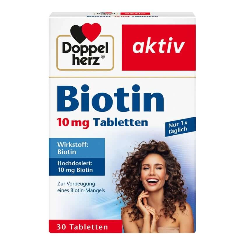 Doppelherz Biotin 10 Mg Tabletten 30 St