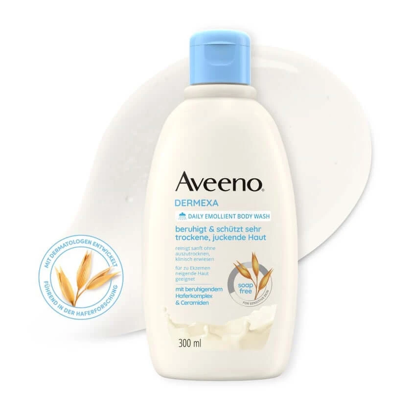 Aveeno Dermexa Emollientien Duschcreme 300 ml