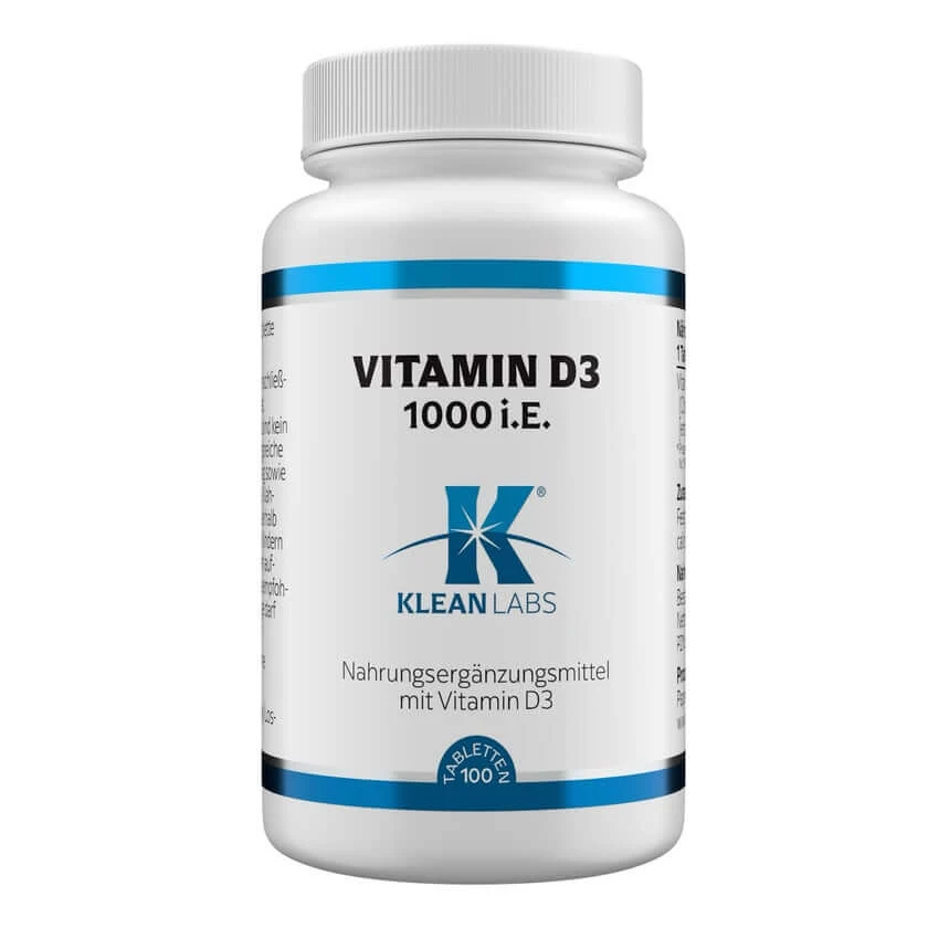 Klean Labs Vitamin D 1000 i.E. 100 St