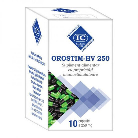 OROSTIM-HV 250, 10 Kapseln, Cantacuzino Institut