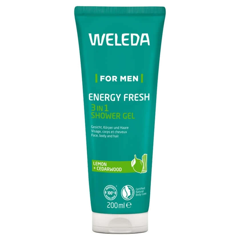 Weleda For Men Energy Fresh 3in1 Shower Gel 200 ml