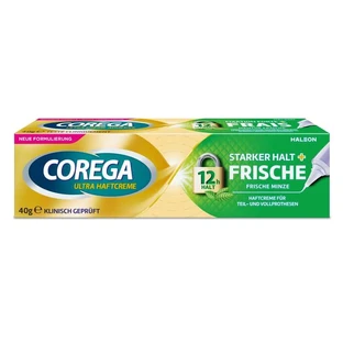 Corega Ultra adhesive cream strong hold+fresh 40 g