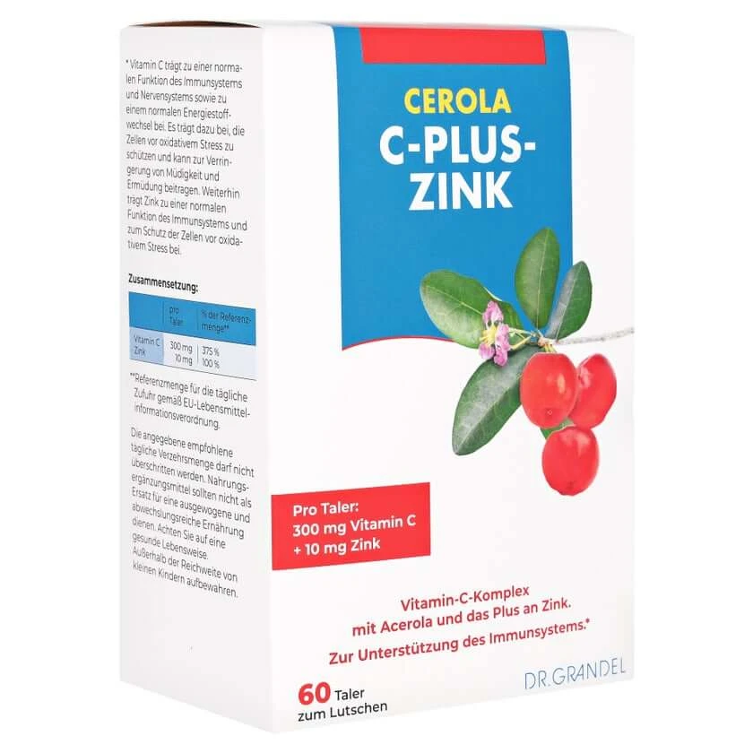 Cerola C-plus Zink Taler 60 St