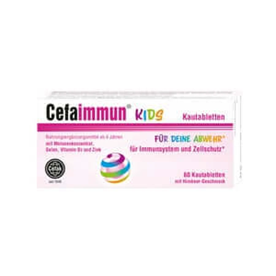 Cefaimmun KIDS Comprimés à croquer 60 gélules