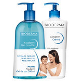 Bioderma Pachet Atoderm Crema parfumata 500 ml + Atoderm Gel de dus 500 ml