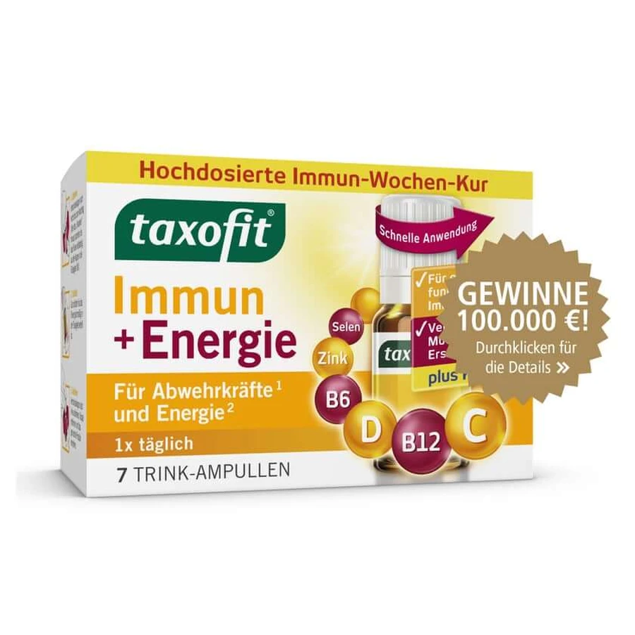 taxofit Immune + Energy 7X10 ml