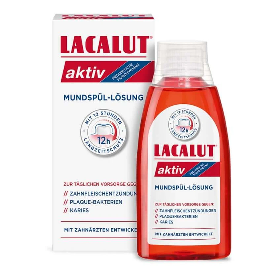 Lacalut aktywny płyn do płukania jamy ustnej 300 ml: ceny i cechy