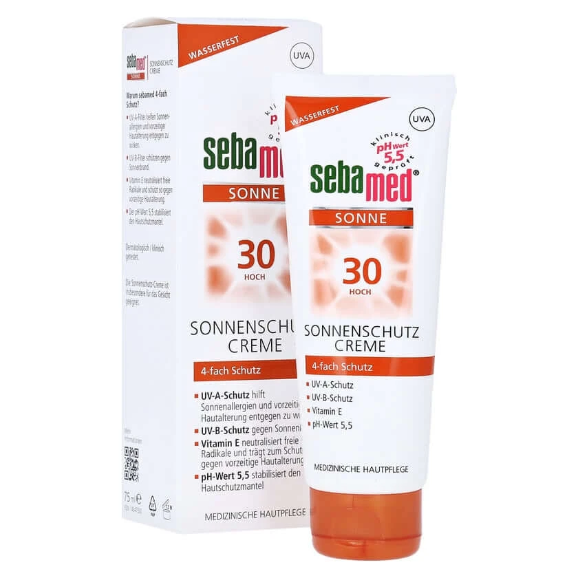 Sebamed Sonnenschutz Creme LSF 30 75 ml
