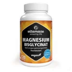 Magnesium Bisglycinat 750 Mg Vegan Kapseln 120 St