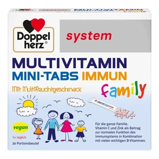 Sistemul Doppelherz Multivitamine Mini-Tabs familie 20 St