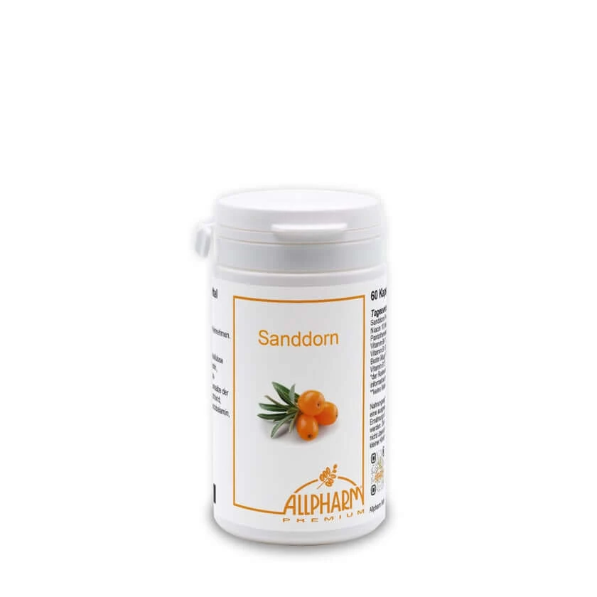 Sanddorn Allpharm Premium Kapseln 60 St