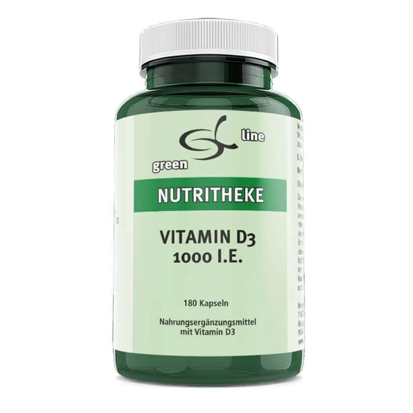 Vitamin D3 1000 I.E. Kapseln 180 St