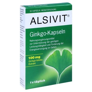 Ginkgo 100 mg Alsivit Capsule 30 Capsule