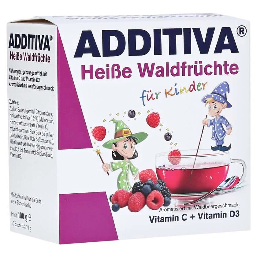Additiva Heiße Waldfrüchte Pulver 100 g