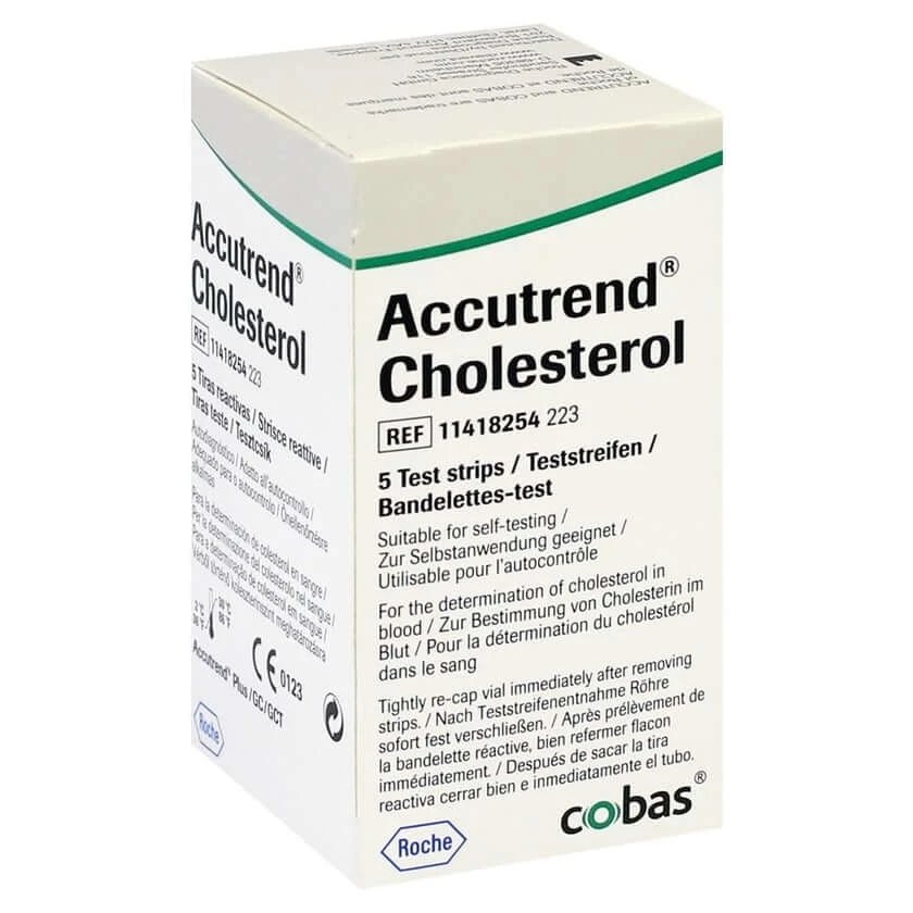 Accutrend Cholesterol Teststreifen 5 St