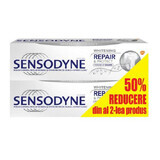 Pachet Pasta de dinti Repair & Protect Whitening Sensodyne, 75 ml + 75 ml, Gsk