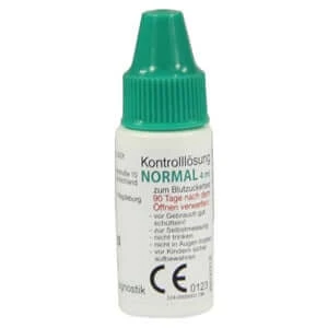 Gluco TEST Plus Kontrolllösung normal 4 ml